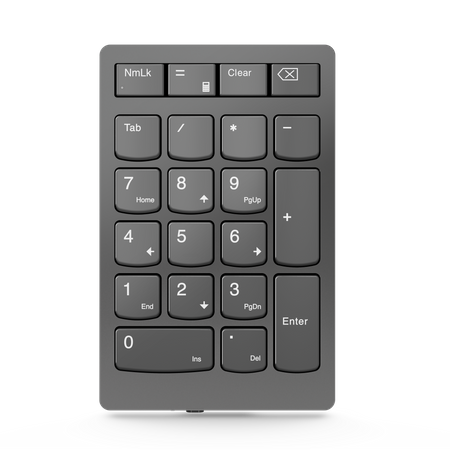 Lenovo Professional Go Wireless Numeric Keypad Numeric Keypad Wireless N/A Storm Grey