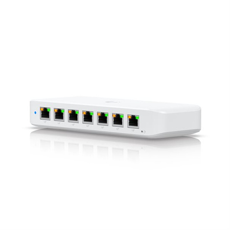 Ubiquiti Switch UniFi Ultra 8xRJ45 GBit USW-Ultra-60W Powered by 802.3af/at PoE - PSU incl.