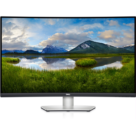 Dell Curved Monitor S3221QSA 32 " VA  UHD 3840 x 2160 16:9 4 ms 300 cd/m² White 60 Hz HDMI ports quantity 2