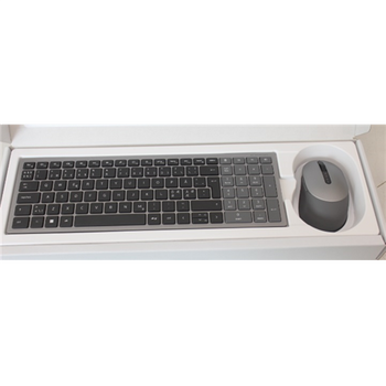 SALE OUT. Dell Keyboard and Mouse KM7120W Wireless Pan-Nordic DEMO, MARK ON KEYBOARD BOTTOM | Dell Keyboard and Mouse | KM7120W | Keyboard and Mouse Set | Wireless | Batteries included | NORD | DEMO, MARK ON KEYBOARD BOTTOM | Bluetooth | Titan Gray | Nume