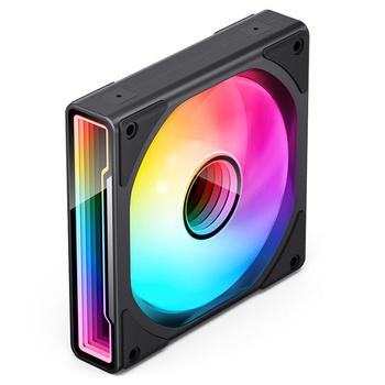 Jonsbo ZK-120BR ARGB Reverse Blade PWM Lüfter, 120mm, 3er-Pack - schwarz