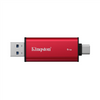 Kingston Dual Portable Solid-State Drive, USB Type-A and Type-C | 1000 GB | Solid-state drive interface USB 3.2 Gen 2 | Read speed 1050 MB/s | Write speed 950 MB/s
