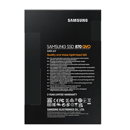 Samsung 870 QVO 2,5 Zoll SSD, SATA 6G - 1 TB