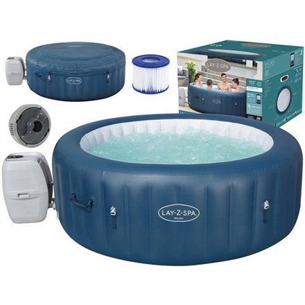 BestWay Pool Lay-Z-Spa Milan Airjet Plus Round, 196x71 cm