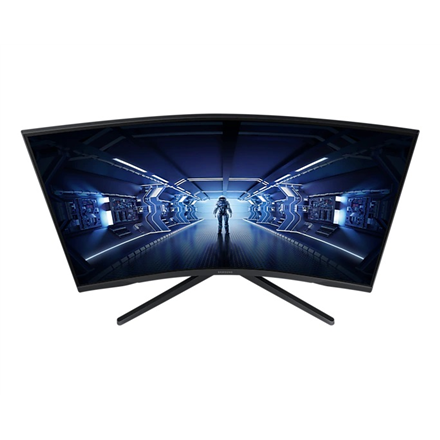 Samsung Curved Gaming Monitor LC32G55TQBUXEN 32 " VA WQHD 16:9 1 ms 300 cd/m² Black 144 Hz HDMI ports quantity 1