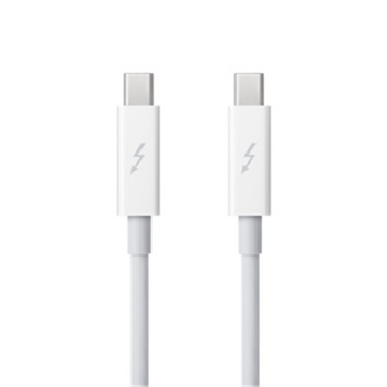 Apple Thunderbolt 0.5m Male, Male, 0.5 m, White