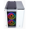 Corsair RGB Computer Case 280X Side window, White, Micro ATX