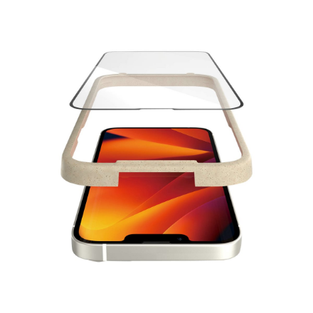 PanzerGlass | Screen protector | Apple | iPhone 14/13/13 Pro | Tempered Glass | Transparent | Fingerprint resistant; Diamond strength; Ultra-Wide Fit