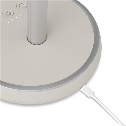 Duux Fan | Rize Flex | Stand Fan | Greige | Diameter 21 cm | Number of speeds 4 | Oscillation | 10 W | No