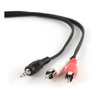 Kabel stereo minijack - 2x RCA (CHINCH) 1.5m Gembird