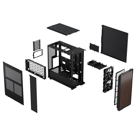 Fractal Design North Midi-Tower - schwarz