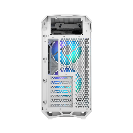 Fractal Design Torrent Compact RGB White TG clear tint Mid-Tower Power supply included No