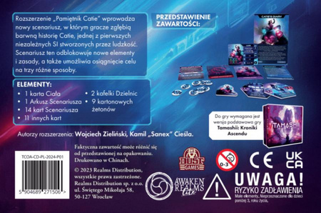 GRA TAMASHII: PAMIĘTNIK CATIE (STANDEE) dodatek - AWAKEN REALMS