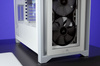 Corsair Tempered Glass Mid-Tower ATX Case iCUE 4000X RGB Side window, Mid-Tower, White, Power supply included No, Steel, Tempered Glass, Plastic