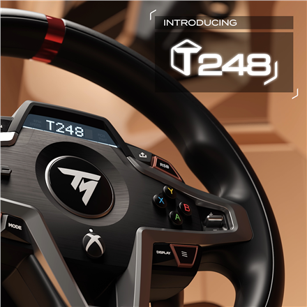 Thrustmaster Steering Wheel T248X Game racing wheel Black