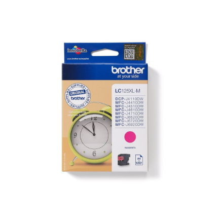 Brother LC125XLM | Ink Cartridge | Magenta