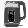 Adler Kettle with LED Display | AD 1305 | Electric | 2200 W | 1.7 L | Plastic | 360° rotational base | Grey