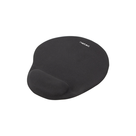 Natec Mouse Pad, Marmot, Black, Gel Filling 225x245 mm Natec Mouse Pad Marmot Black
