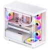 Jonsbo D300 Midi-Tower, 270 Grad, Tempered Glass - weiß