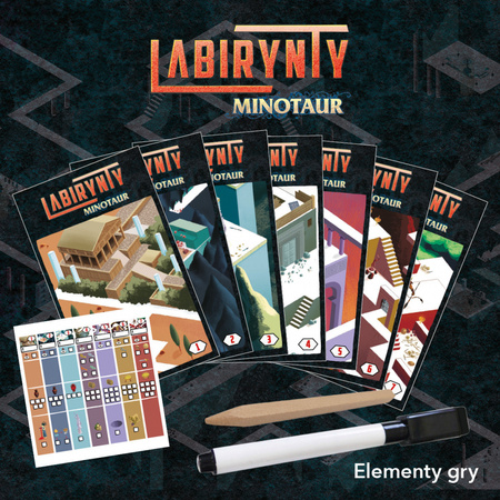 GRA PLANSZOWA LABIRYNTY: MINOTAUR - NASZA KSIĘGARNIA