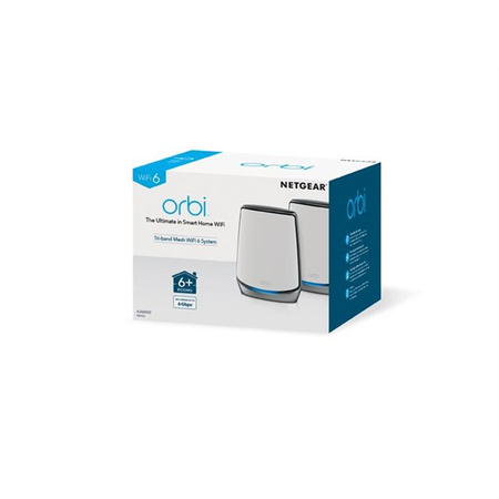 Netgear RBK 852 Orbi WiFi 6 Tri-Band Mesh System AX4200 2-Set+++ bestgehend aus Router und 1 Satelit
