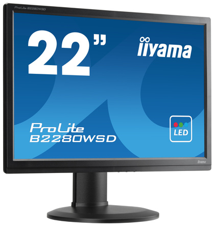 iiyama 22&amp;quot; TN B2280WSD (GWARANCJA ZERO MARTWYCH PIXELI)