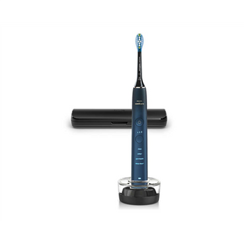 Philips HX9911/88 Philips Sonicare DiamondClean 9000 Electric toothbrush with app, Blue Philips Electric Toothbrush with app HX9911/88 Sonicare DiamondClean 9000 Rechargeable For adults  Dark Blue Number of brush heads included 1 Number of teeth brushing