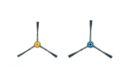 Midea Spare Parts Kit for V12: 4x Side Brushes, 4x Mops