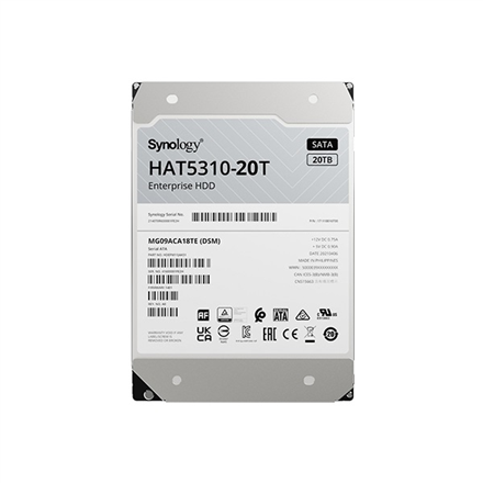 Synology NAS HD3.5" SATA 20TB HAT5310-20T / 7,2k