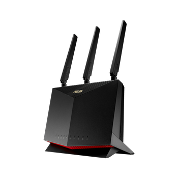 Asus LTE Modem Router 4G-AC86U Wireless-AC2600 802.11ac 800+1733 Mbit/s 10/100/1000 Mbit/s Ethernet LAN (RJ-45) ports 4 Mesh Support No MU-MiMO Yes 3G/4G via optional USB adapter Antenna type  Dual-band 1 x USB 2.0