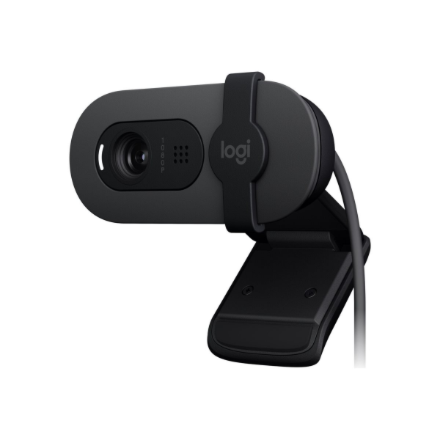 Logitech BRIO 105 Business Webcam, 2MP, FHD 1080p, USB-A, Black | Logitech