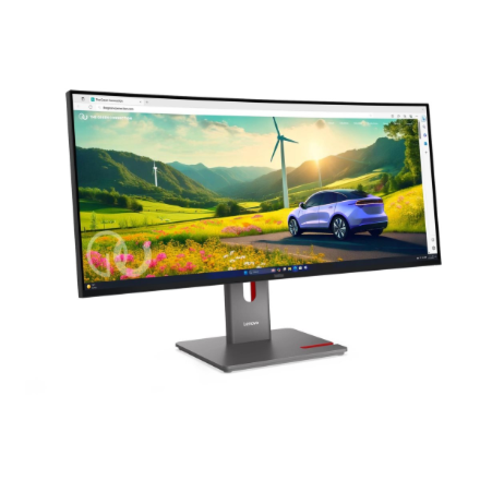 Lenovo ThinkVision | P34WD-40 | 34 " | IPS | 21:9 | 120 Hz | 4 ms | 3440x1440 pixels | 350 cd/m² | HDMI ports quantity 1 | Eclipse black | Warranty 36 month(s)