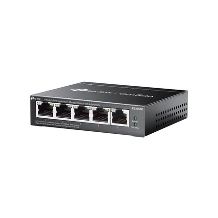 TP-LINK Switch Omada ES205GP 5xGBit 4xPoE+ Managed