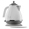 Delonghi Kettle KBOC2001W Electric, 3000 W, 1.7 L, Stainless steel, 360° rotational base, White