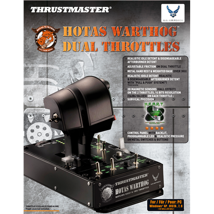 Thrustmaster Hotas Warthog Dual Throttle - Schubregler (PC)