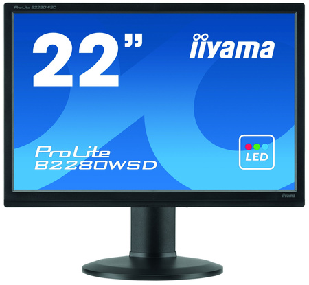 iiyama 22&amp;quot; TN B2280WSD (GWARANCJA ZERO MARTWYCH PIXELI)