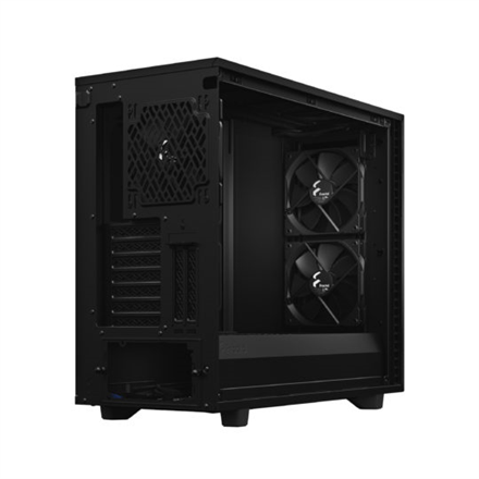 Fractal Design Define 7 Black TG Mid Tower - tempered glass, silent, black