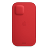 Apple 12, 12 Pro Leather Sleeve with MagSafe Sleeve with MagSafe Apple iPhone 12, iPhone 12 Pro Leather Red