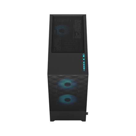 Fractal Design Pop Air RGB  Side window Cyan Core TG Clear Tint ATX, mATX, Mini ITX Power supply included No