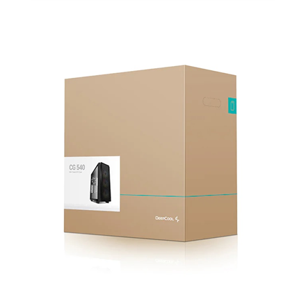 DeepCool CG540 Midi-Tower - schwarz