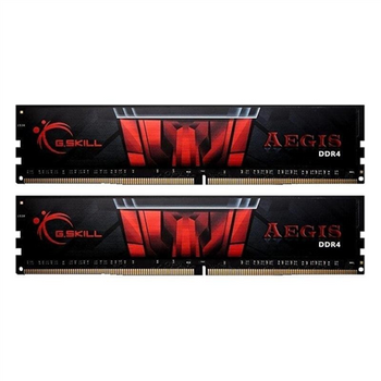 G.Skill AEGIS, DDR4-3000, CL16 - 32 GB Dual Kit, rot