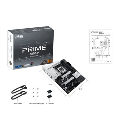 ASUS Prime X870-P Mainboard, AMD X870, Sockel AM5, DDR5