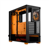 Fractal Design Pop Air RGB Side window Orange Core TG Clear Tint ATX, mATX, Mini ITX Power supply included No