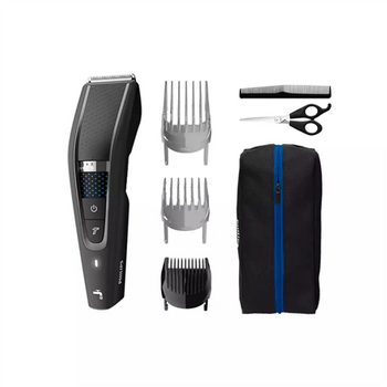 Philips Series 5000 Beard and Hair Trimmer HC5632/15 Cordless or corded Number of length steps 28 Step precise 1 mm Black