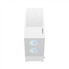 Fractal Design Pop Air RGB White TG Clear Tint Midi-Tower - weiß