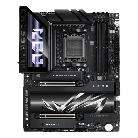 ASUS ROG Crosshair X870E Hero Mainboard, AMD X870E, Sockel AM5, DDR5