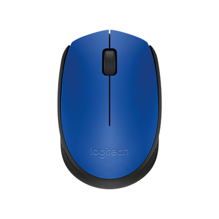Logitech M171 Wireless Mouse Black, Blue