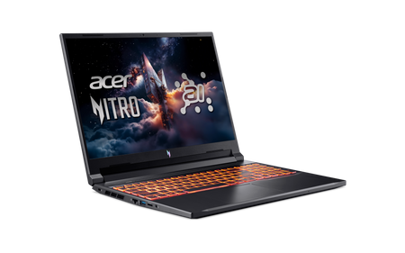Acer | Nitro V 16 AI ANV16-42-R0W6 | Shale Black | 16 " | IPS | WUXGA | 1920 x 1200 pixels | AMD Ryzen 7 | 260 | 32 GB | DDR5 | Solid-state drive capacity 1000 GB | NVIDIA GeForce RTX 5070 | GDDR7 | 8 GB | Windows 11 Home | 802.11ax | Bluetooth version 5.
