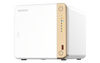 QNAP | 4-Bay desktop NAS | TS-462-4G | Intel Celeron | N4505 2-core | Processor frequency 2.9 GHz | 4 GB
