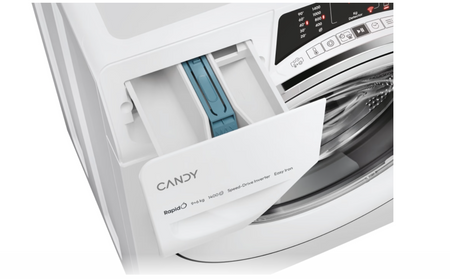 Candy Washing Machine with Dryer | ROW4964DWMCT/1-S | Energy efficiency class A/D | Front loading | Washing capacity 9 kg | 1400 RPM | Depth 58 cm | Width 60 cm | Display | Digit | Drying system | Drying capacity 6 kg | Steam function | White